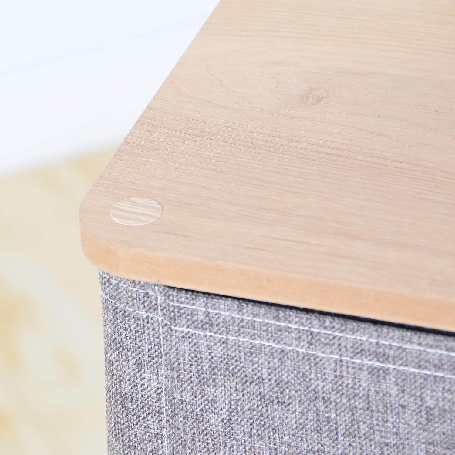 PetPals Condominio elevado de tres niveles con masaje y tablero de partículas gris - Imagen 7