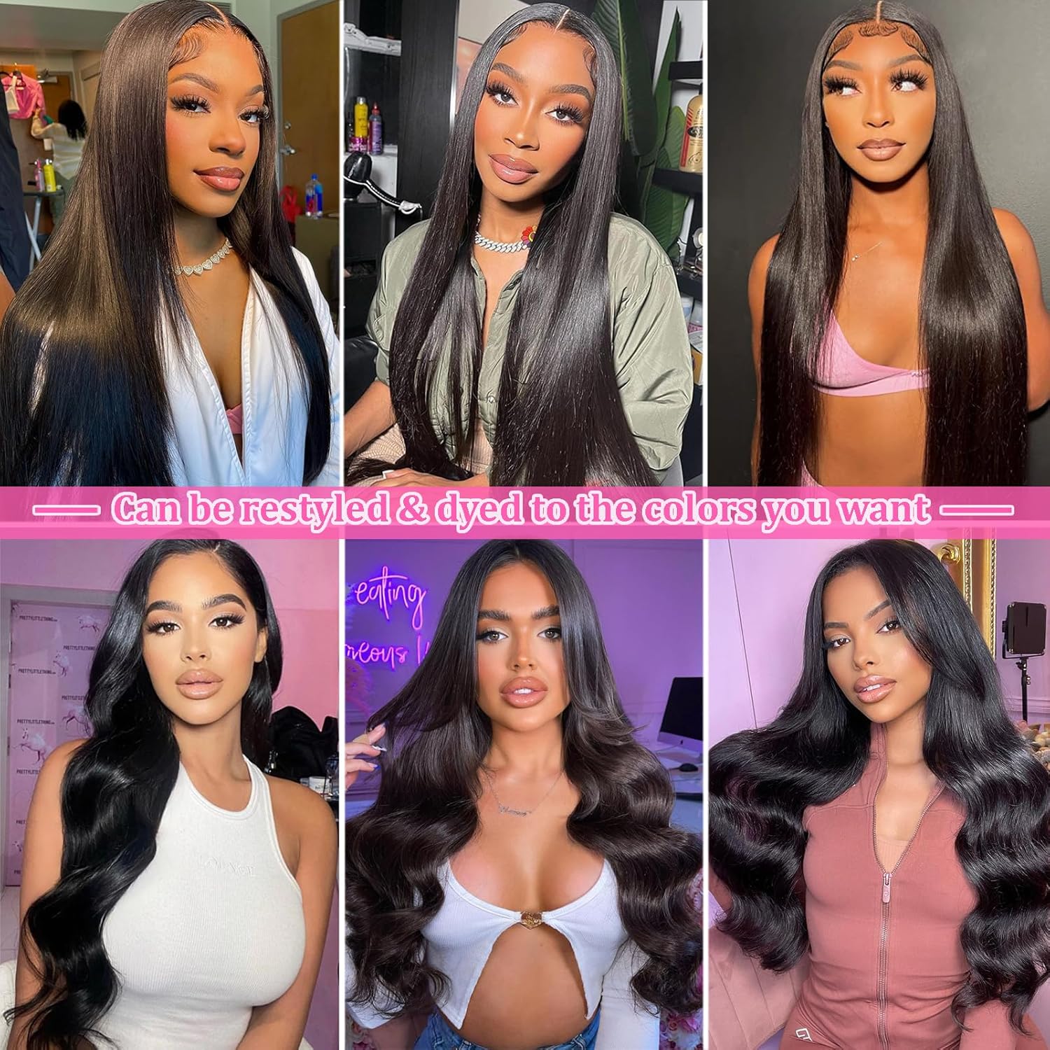 Extensiones de cabello humano con pinzas, 100% Remy, 8 piezas por juego, con 18 clips, extensiones de cabello lacio color negro natural, doble