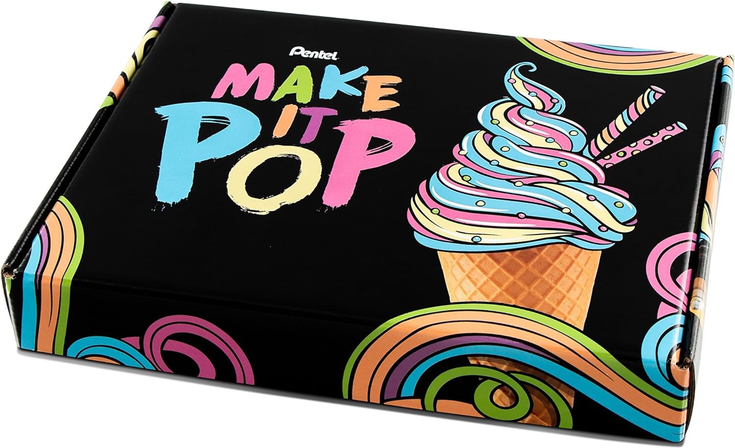 Pentel Krazy Pop - Bolígrafo iridiscente, (0.039pulgadas) línea negrita, tinta surtida (XCBDCPDG), (K91BP4M3), 4 unidades - Imagen 4