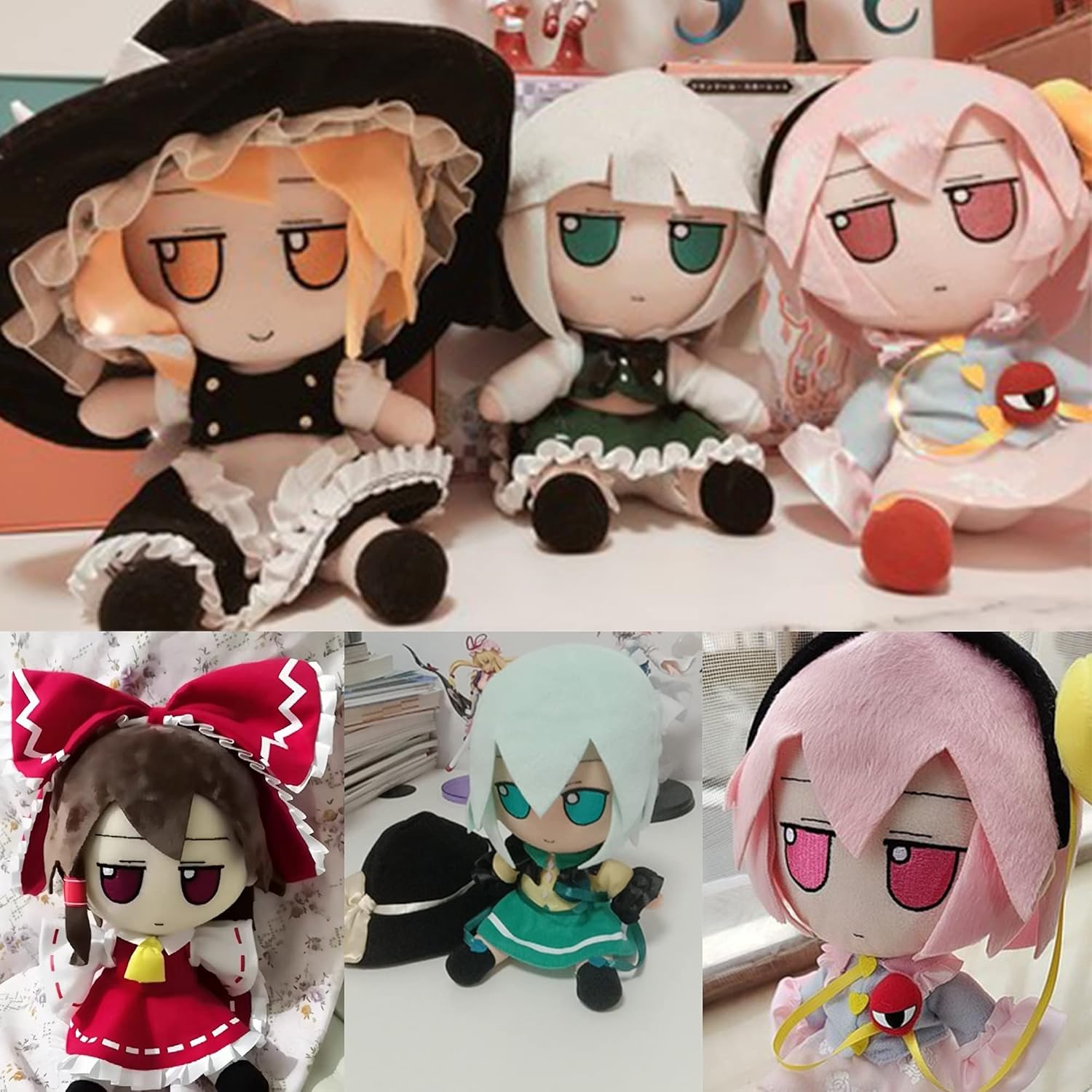 Deaboat Muñecos de peluche para fanáticos de niños, cumpleaños, Halloween, Navidad, 9 pulgadas