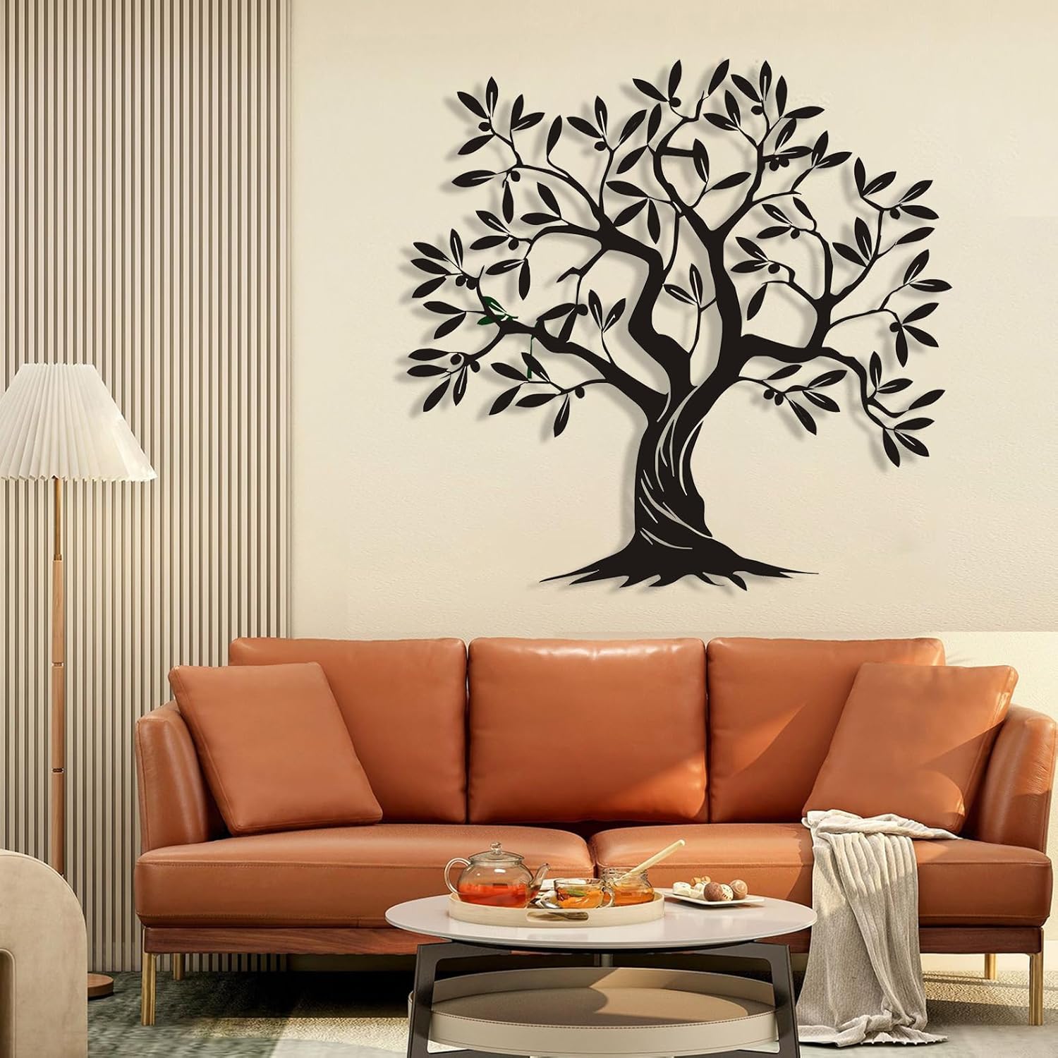 Arte de pared de metal árbol de la vida, decoración de pared de árbol genealógico, arte de pared de árbol de metal, árbol de arte metálico,