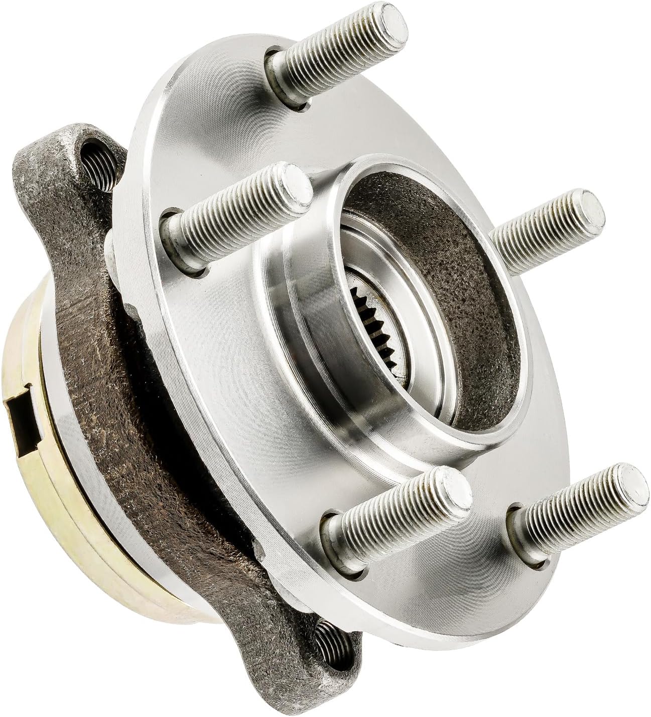 Conjunto de cubo de rodamiento de rueda delantera con kit de sensor ABS de repuesto para 2011-2012 G25, 2009-2019 370-Z, 2008-2013 G37 RWD Número