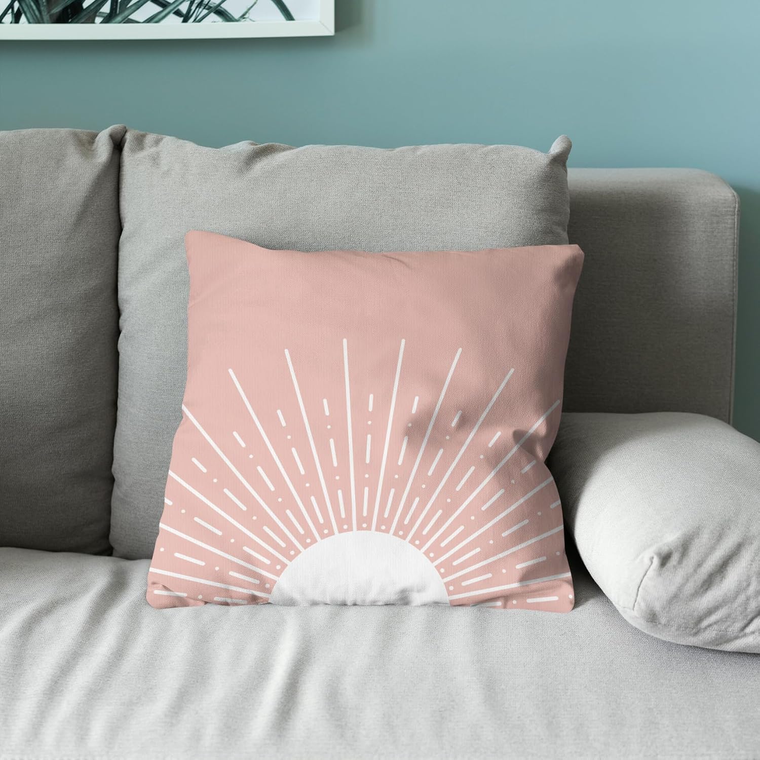 kdqua Fundas de almohada bohemias de 18 x 18 pulgadas, decoración bohemia para habitación de niñas, fundas de almohada decorativas bohemias para el