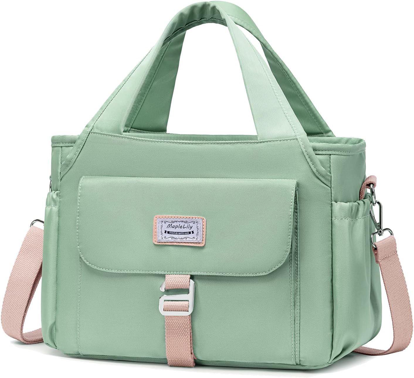 Lonchera para hombres y mujeres, lonchera grande aislada, bolsa de almuerzo a prueba de fugas para adultos, bolsa de almuerzo reutilizable con