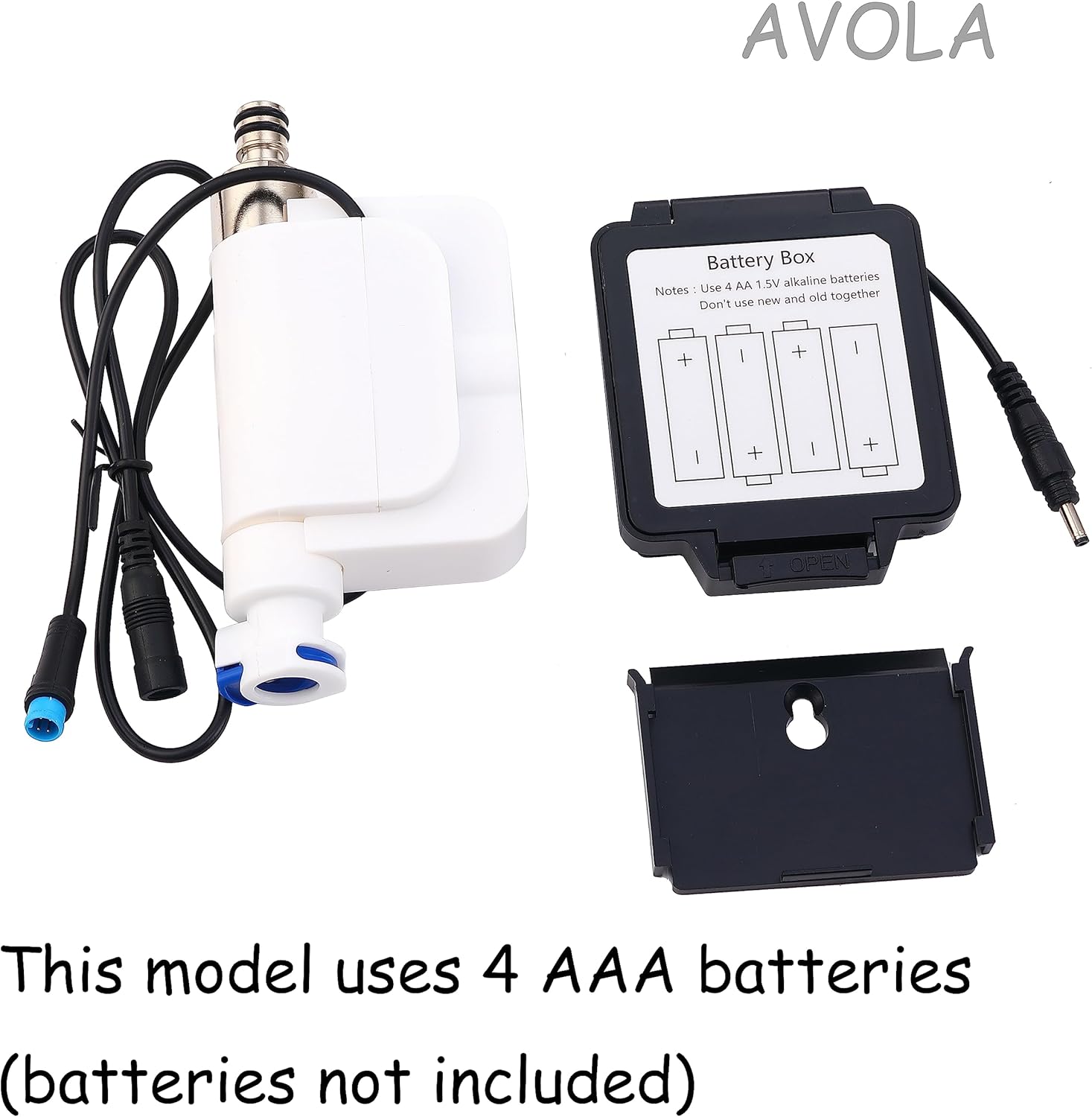 Avola Grifo de cocina sin contacto negro mate manos libres con rociador extraíble, doble función, sensor de movimiento, acero inoxidable, 20 pulgadas
