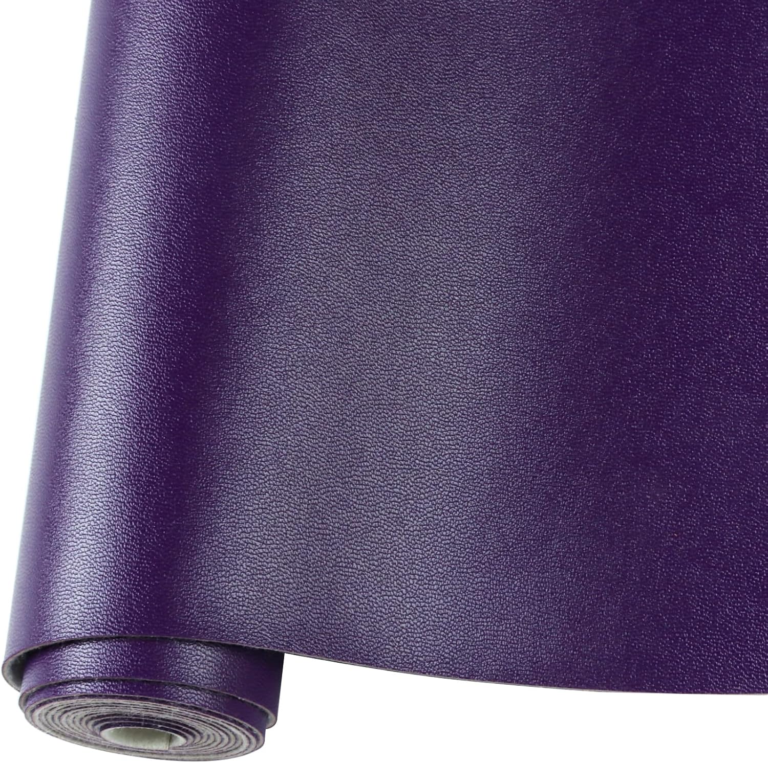 Rollo de hojas de piel sintética de color liso liso de 12 x 53 pulgadas, muy adecuadas para hacer manualidades, aretes de cuero, lazos, costura