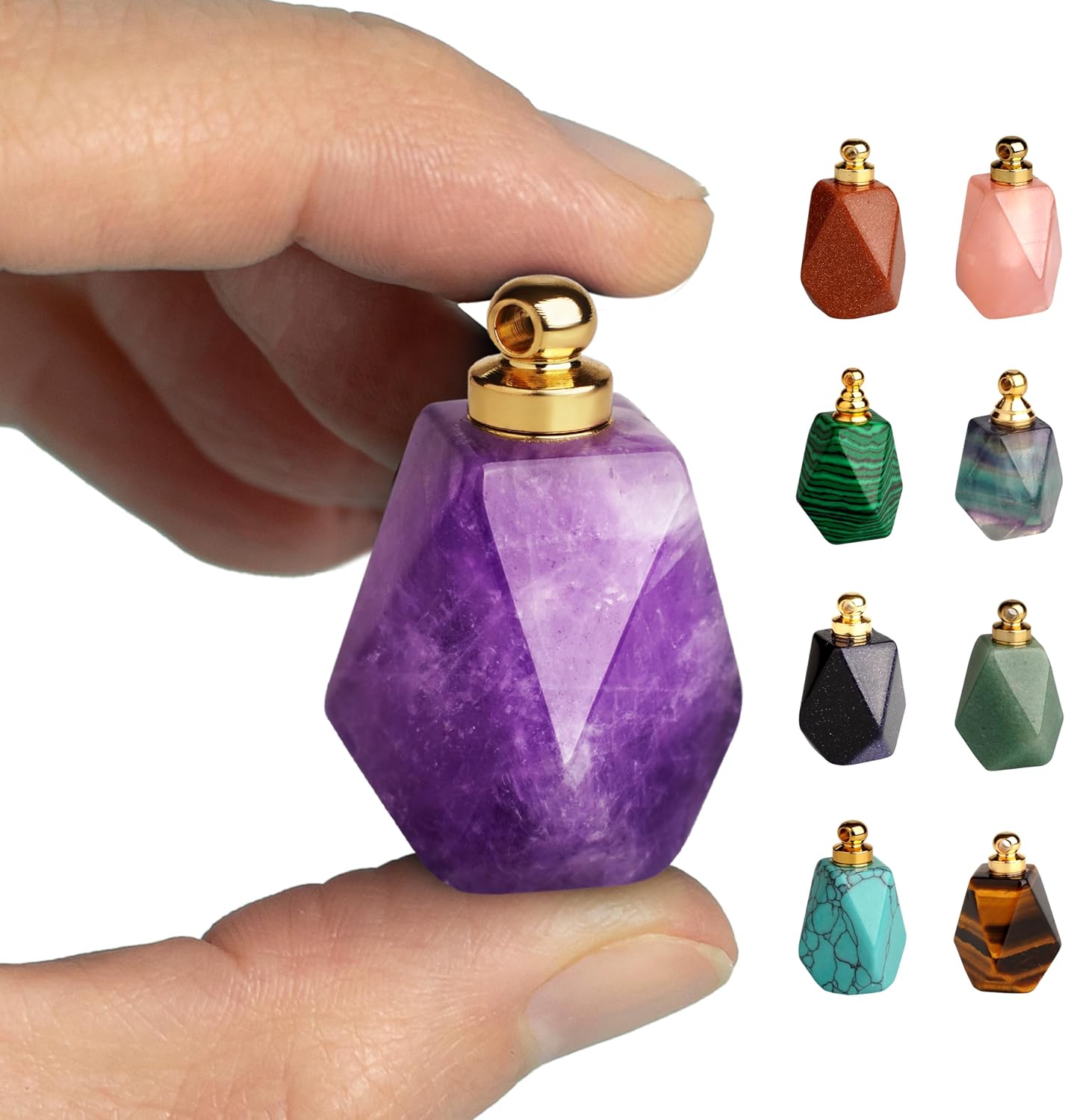 BOHO GARDEN Urna de recuerdo de cristal, contenedor pequeño para cenizas, urnas conmemorativas hechas de material de cristal real, incluye cuchara,