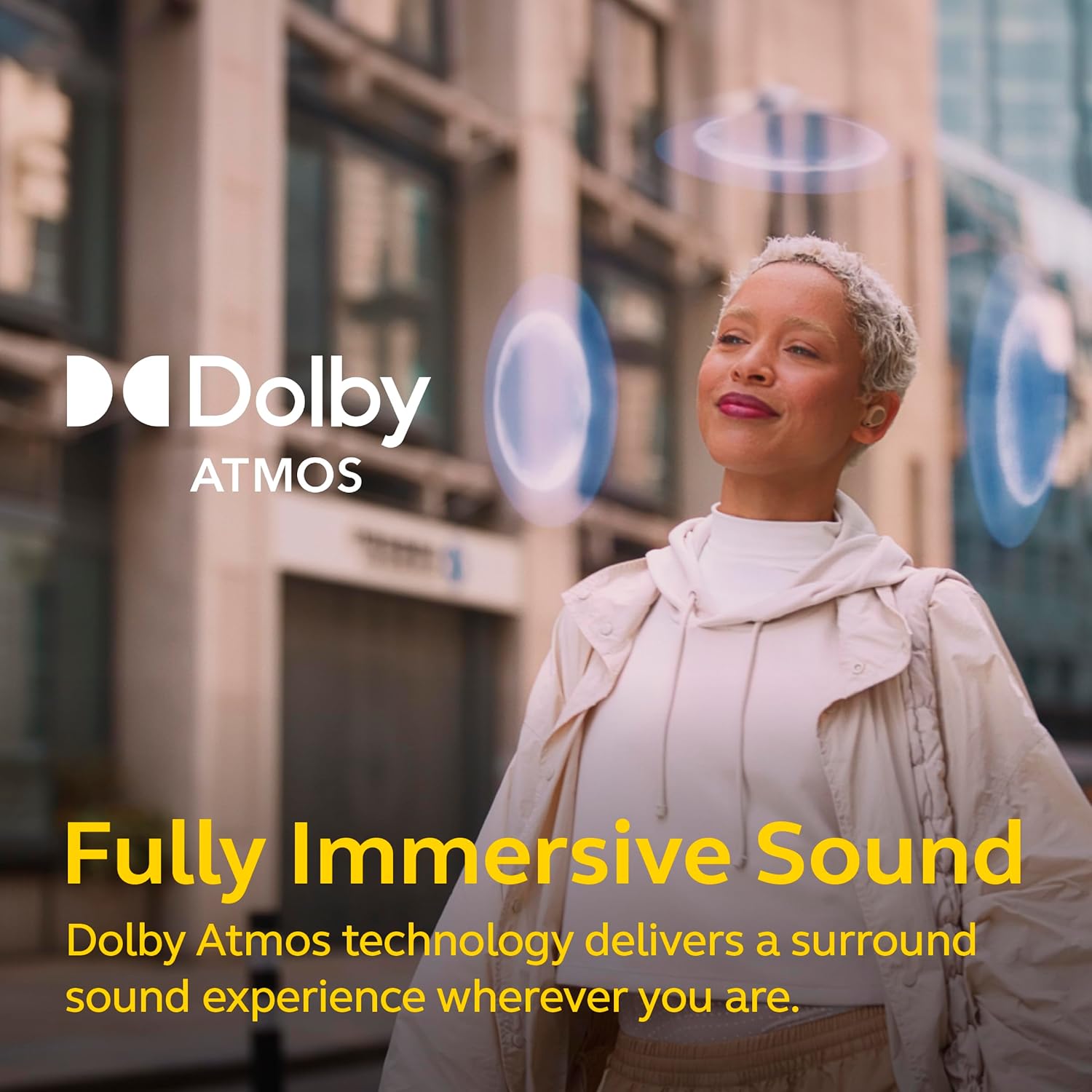 Jabra Elite 10 True Wireless Bluetooth – Cancelación activa avanzada de ruido con sonido envolvente Dolby Atmos, comodidad durante todo el día,