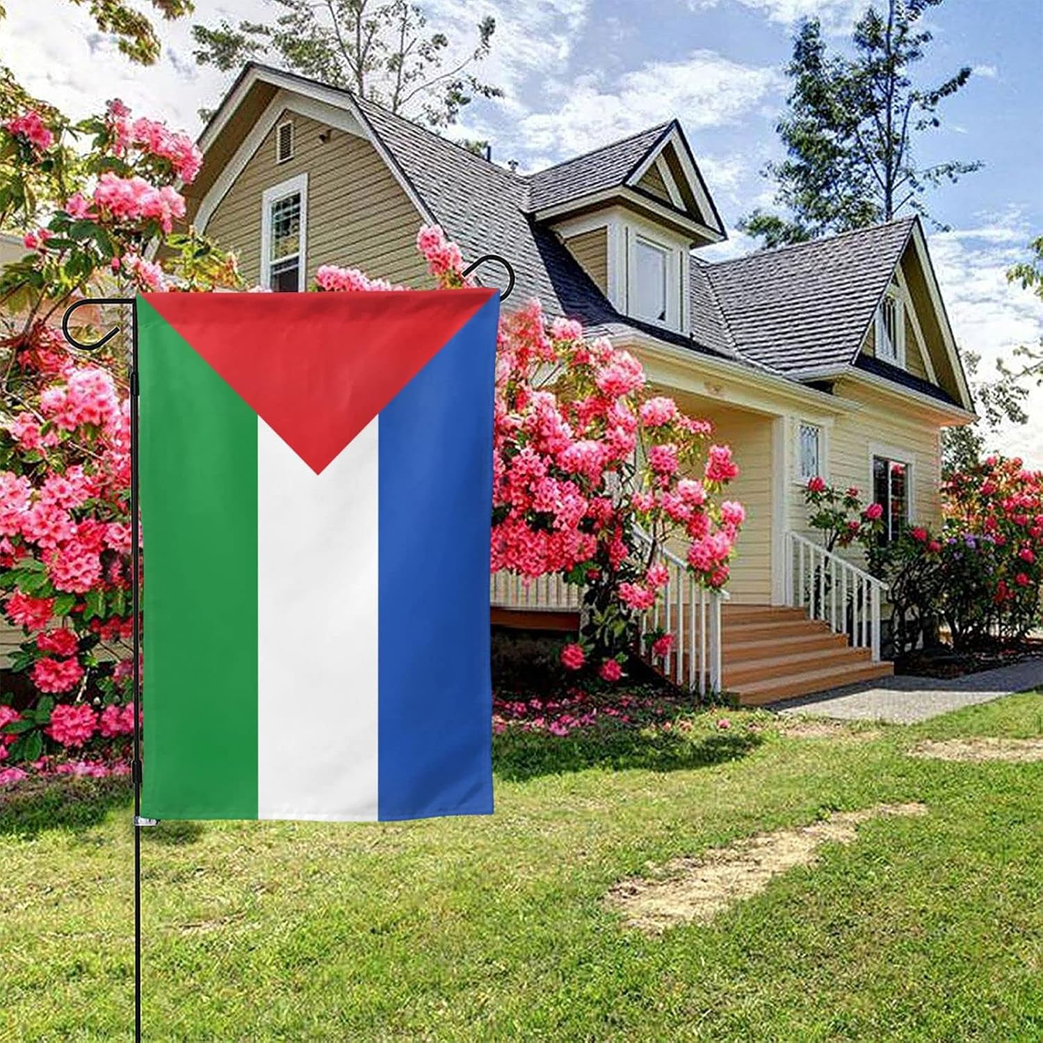 Bandera de la Provincia de Guanacaste de doble cara de 28 x 40 pulgadas, banderas de bienvenida para exteriores, patio, césped, bandera decorativa