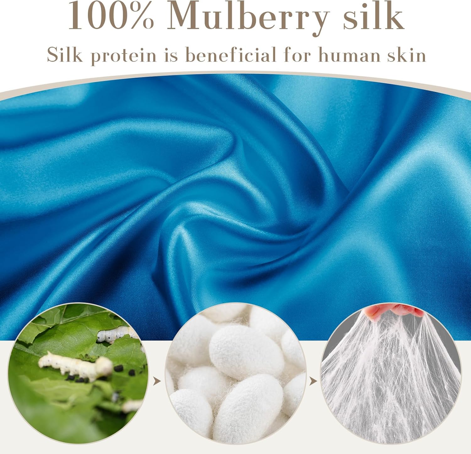 Máscara de dormir 100% seda de morera para mujeres y hombres con banda ajustable, para dormir de lado, máscara opaca para dormir de lado, para