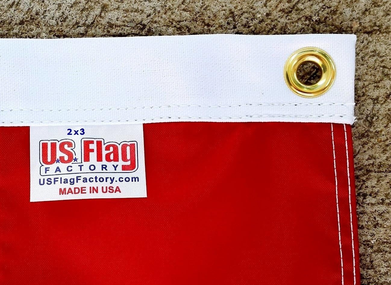 US Flag Factory Bandera arcoíris de 2 x 3 pies (rayas cosidas) para exteriores SolarMax nailon  Orgullo gay lesbiana LGBT  Calidad premium