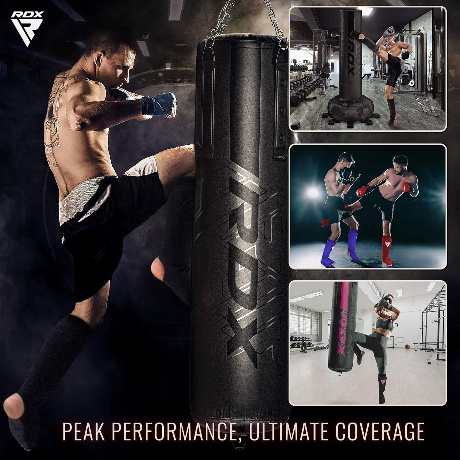 RDX Espinilleras Kickboxing Muay Thai, Aprobado por SATRA, Almohadillas de protección de empeine de pierna MMA, entrenamiento de combate artes