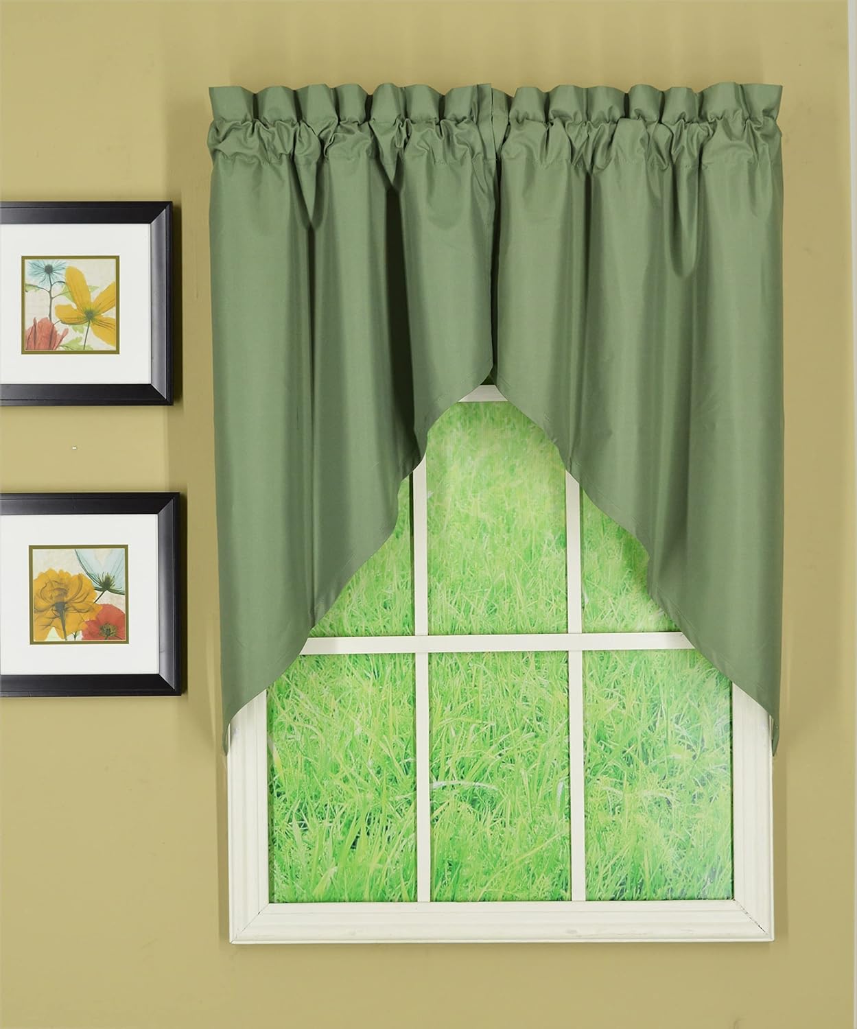 Today’s Curtain Horizonte – Botín térmico opaco, color salvia