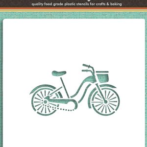 Plantilla de galletas y manualidades para bicicleta de Designer Stencils Plantilla de galletas y manualidades para bicicleta de Designer Stencils