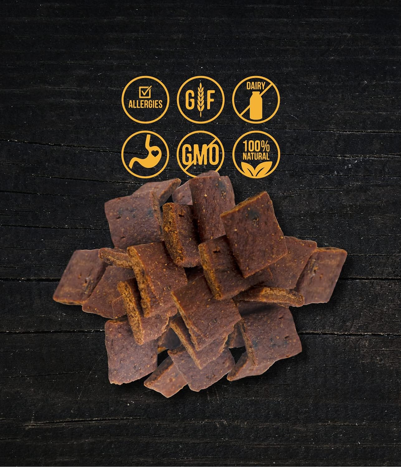 Wholesome Pride Receta de pollo funcional para perros de apoyo inmunológico Jerky Bites Golosinas para perros – 8 oz