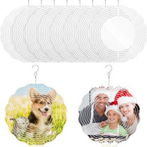 Hilanderos de viento de aluminio 3D para colgar en interiores, exteriores, jardín, patio, ventana, porche, decoración de puerta delantera (paquete Hilanderos de viento de aluminio 3D para colgar en interiores, exteriores, jardín, patio, ventana, porche, decoración de puerta delantera (paquete