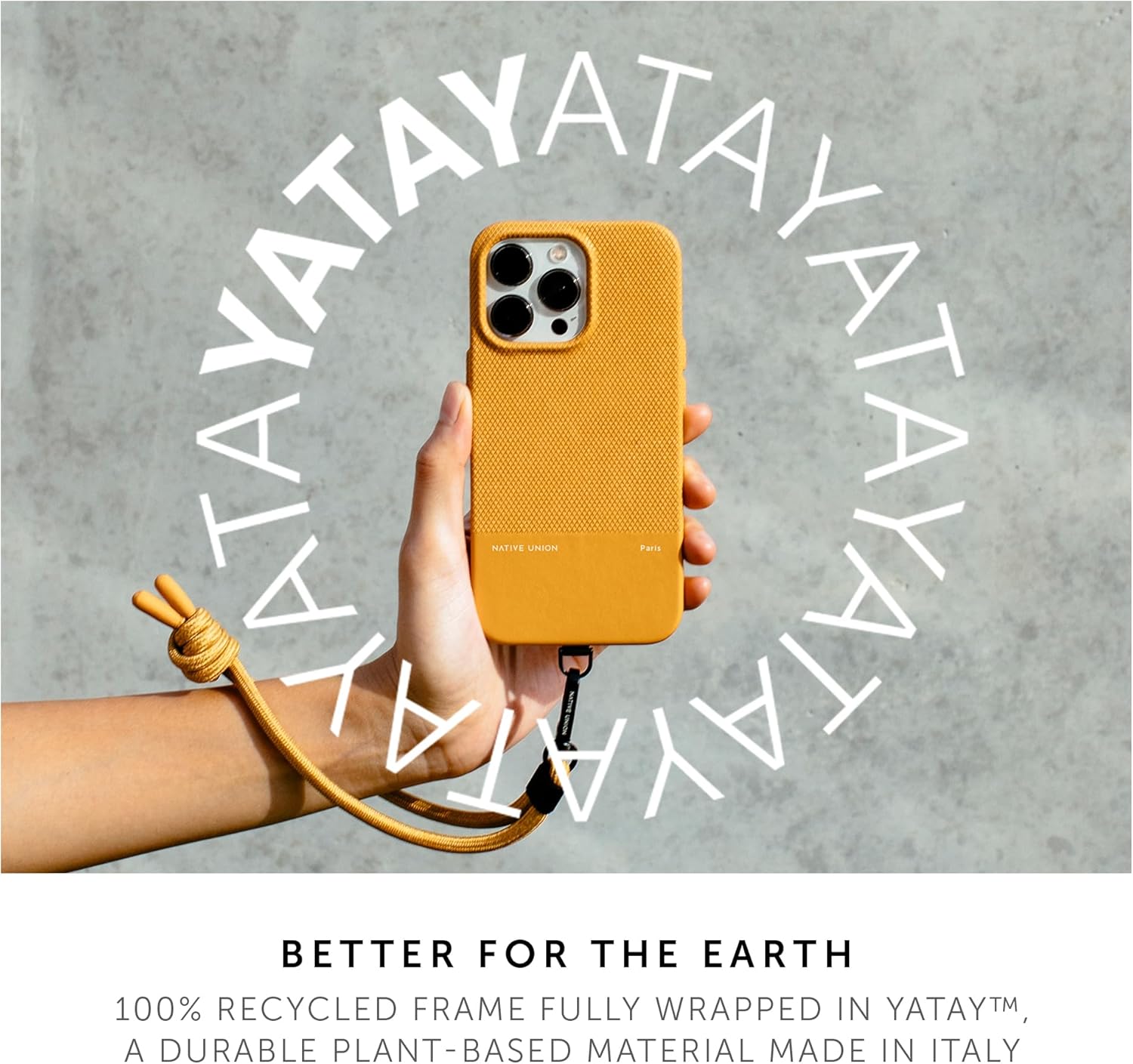 Native Union (RE Classic – Funda MagSafe compatible con imanes integrados, materiales reciclados y a base de plantas, ultraduradera, con protección