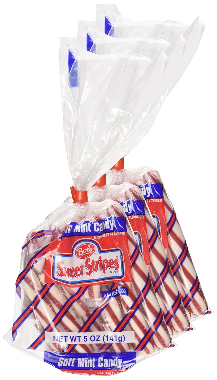 Bobs Sweet Stripes 5oz (3 paquetes)