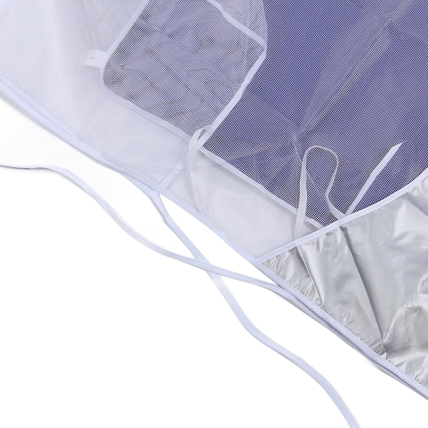 Cubierta duradera de CA para unidades exteriores, protección para todo tipo de clima, resistente al agua, diseño resistente al viento, se adapta a