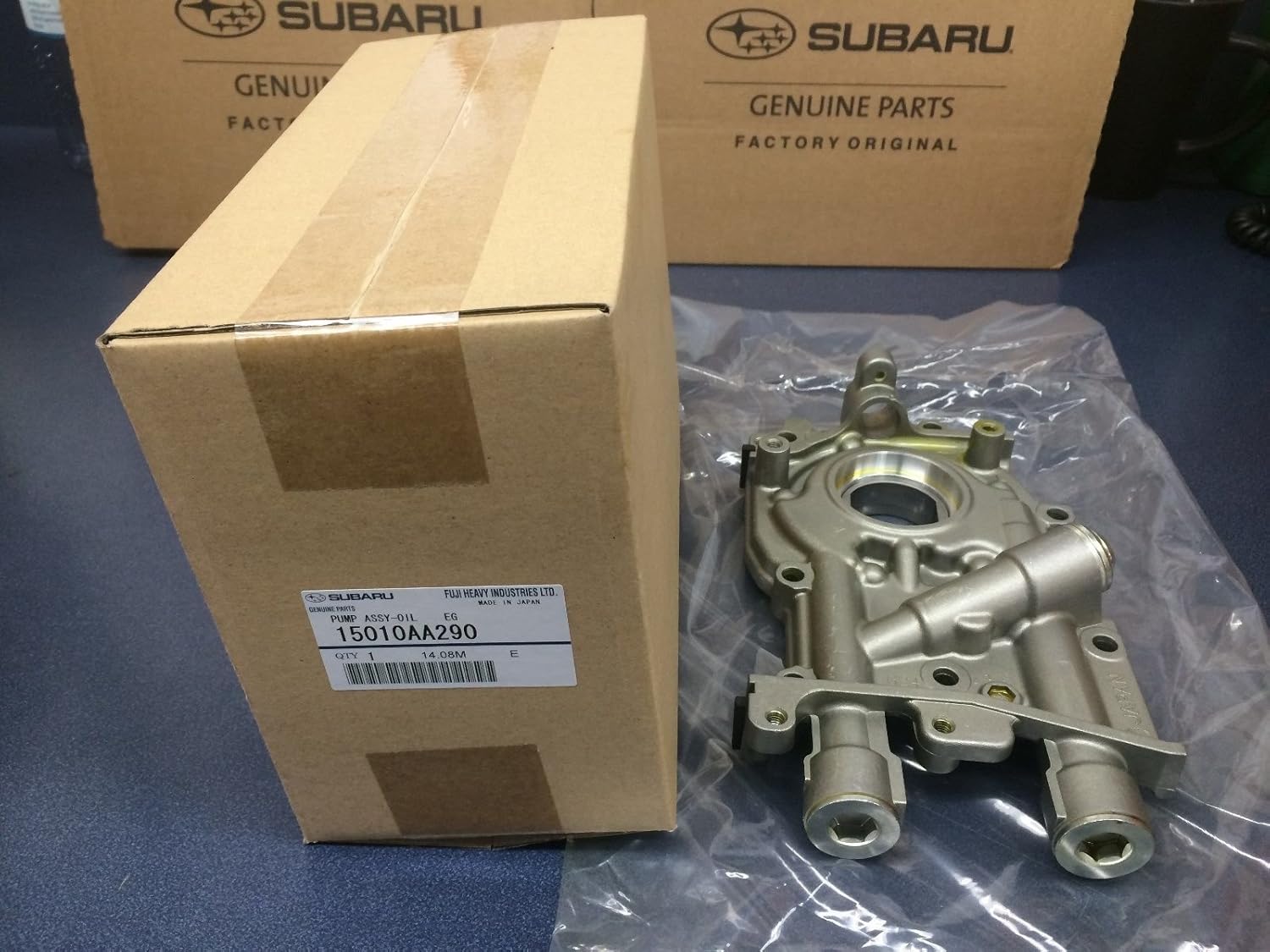 Bomba de aceite original Subaru OEM Impreza Legacy Forester Baja 2002-2006 2.5 no turbo 15010AA290