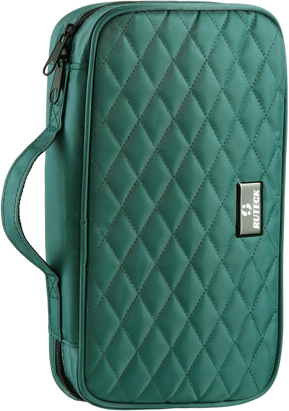 RUTECK Estuche para CD y DVD, estuche de almacenamiento de DVD, organizador de CD para coche, funda de DVD, carteras de CD, carpeta de videojuegos