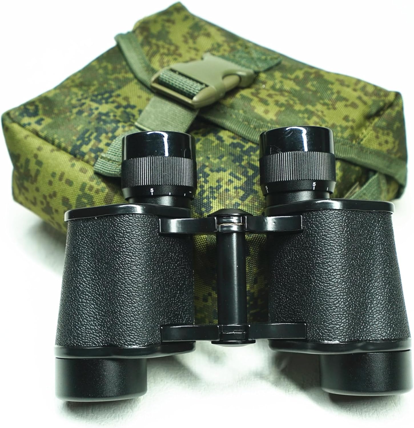 Binoculares rusos Baigish 8X30 telescopio profesional binocular del ejército de metal completo con telémetro ocular para la caza