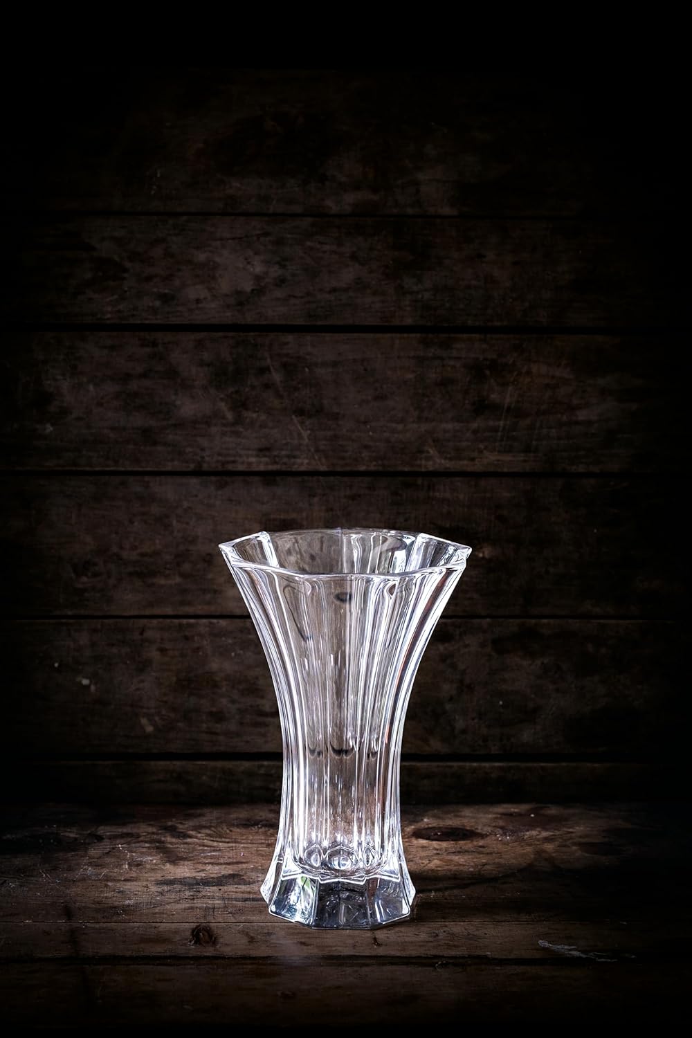 Nachtmann Saphir Collection – Florero de cristal, 10.6 pulgadas, florero de cristal decorativo para flores, decoración del hogar y centros de mesa,