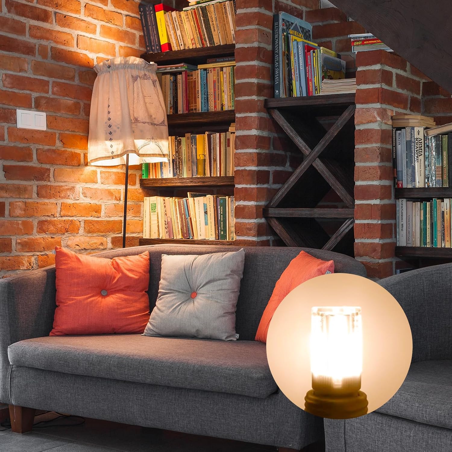 Bombilla LED E14 equivalente a 3 W, bombilla incandescente de 30 W, bombilla de base europea E14, CA 120 V blanco cálido 3000 K, no regulable,
