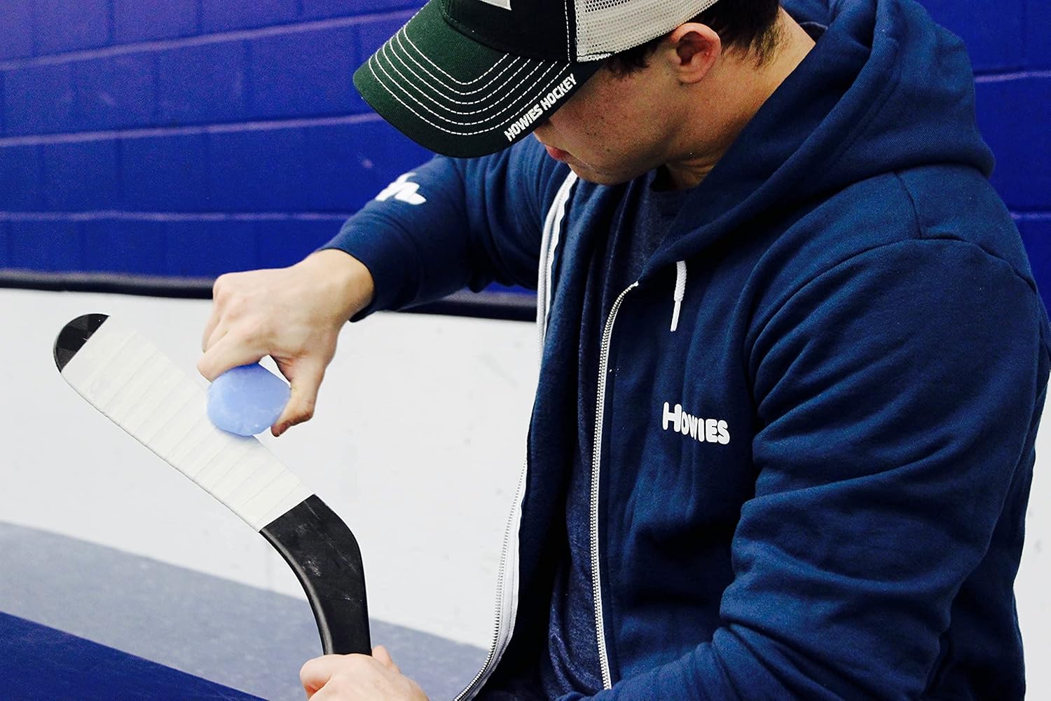 Howies – Cinta de hockey para hockey, agarre maximizado para palillo de hockey, protege la hoja y es la mayoría resistente al agua, hielo y nieve