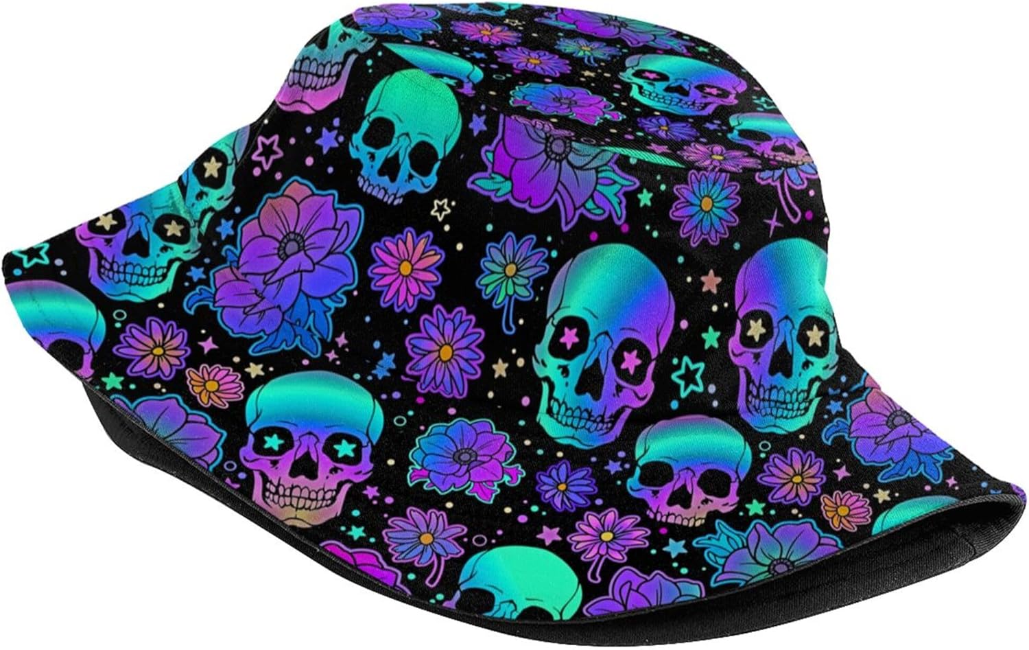 Halloween Bucket Hat for Women Men Funny Fisherman Hat Unisex Travel Beach Sun Hat Halloween Decor