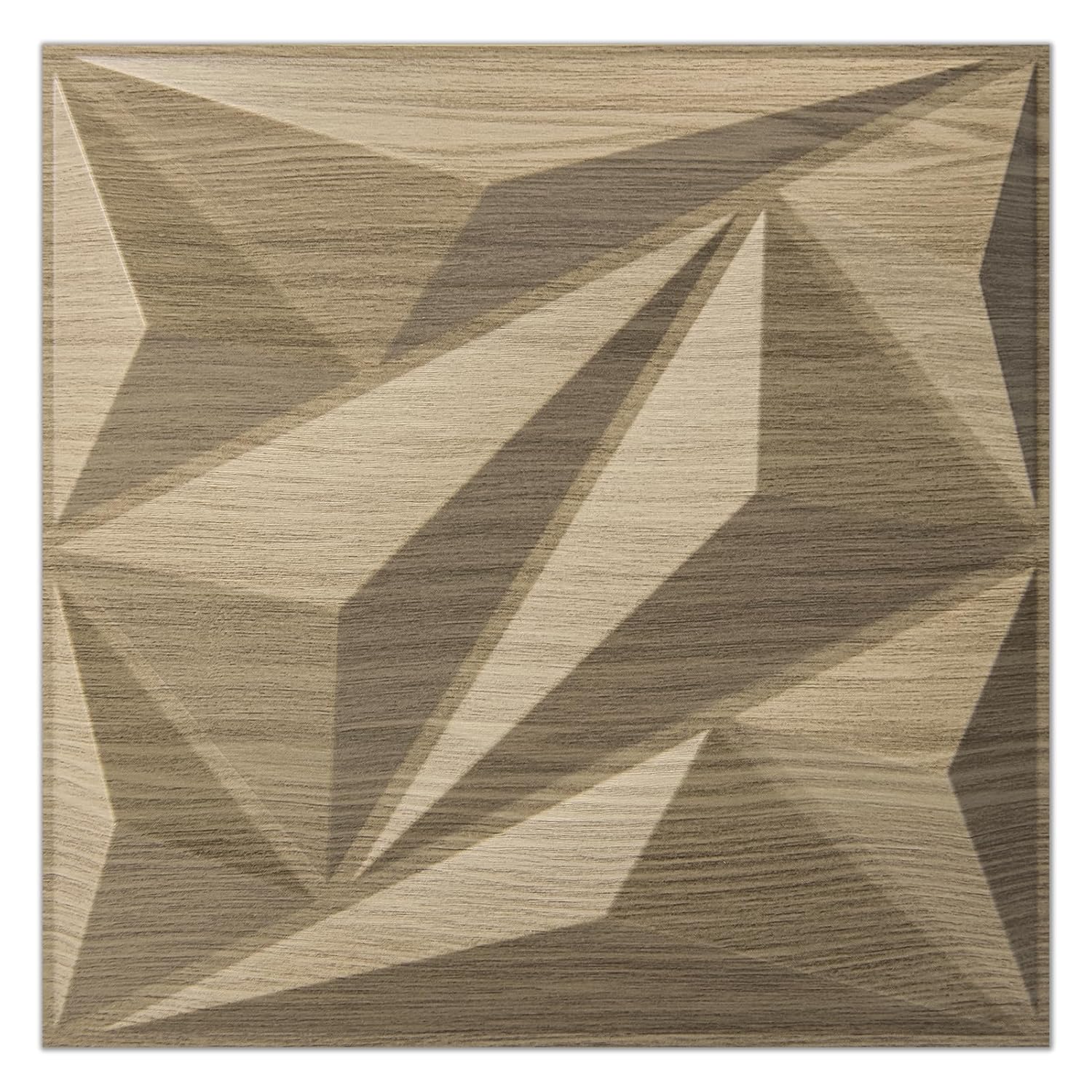 Art3dwallpanels Panel de pared de PVC 3D diamante para decoración de pared interior, panel de PVC para decoración de pared, paneles de pared con