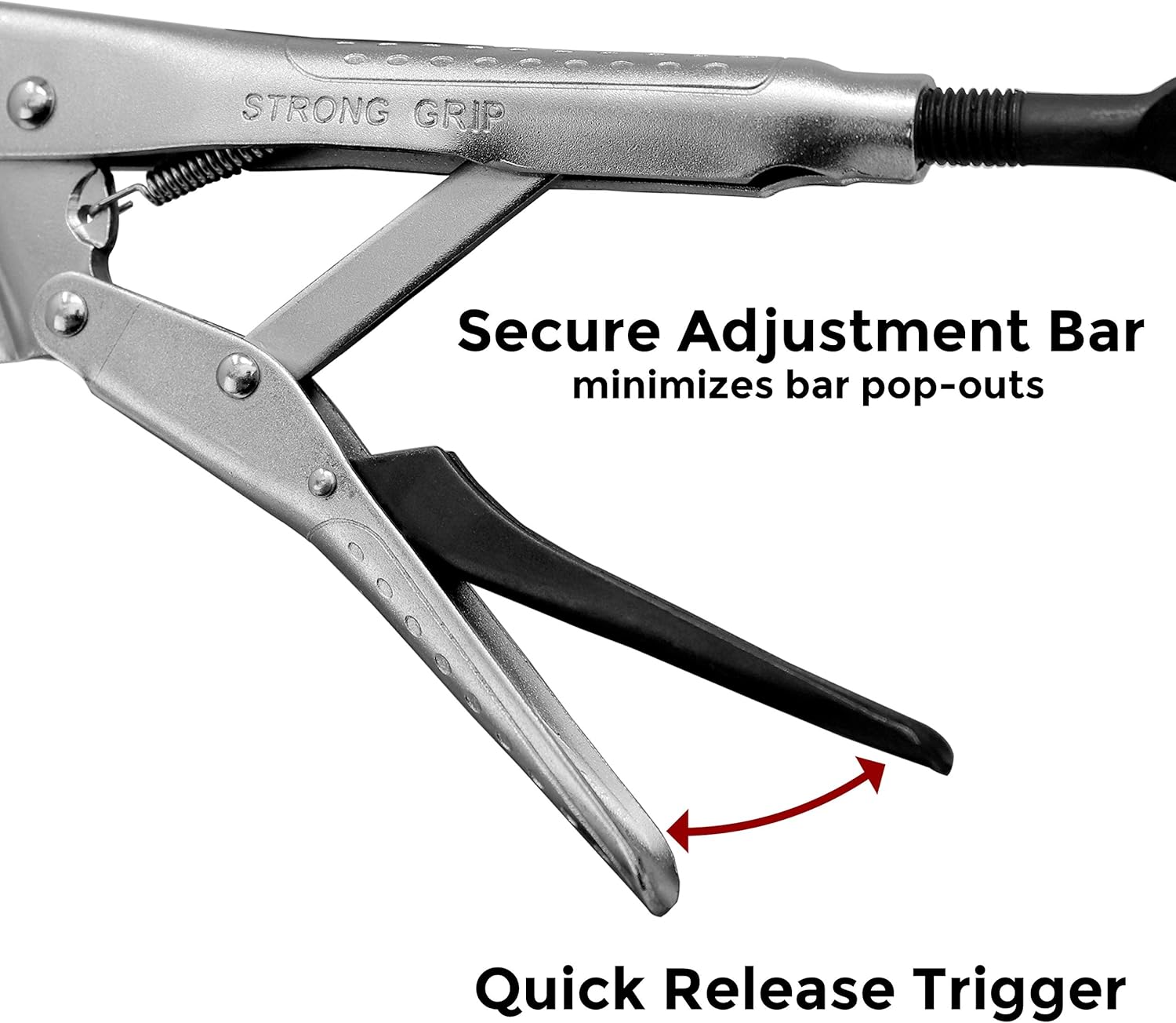 Strong Hand Tools – VAL-PFC1024, alicates de cadena de bloqueo, cadena extraíble de 24 pulgadas, soporta tubos de hasta 6.5 pulgadas de diámetro,
