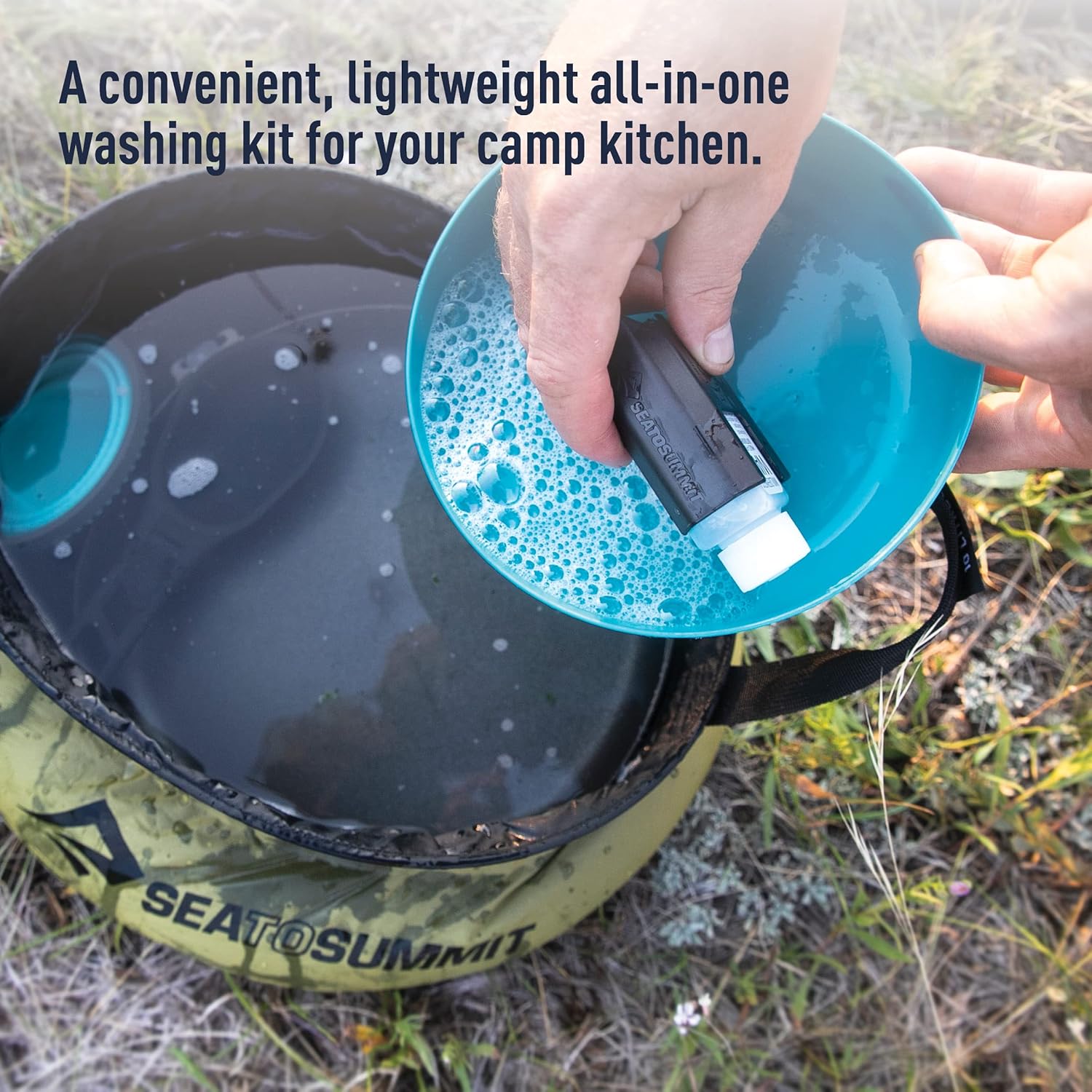 Sea to Summit Kit de limpieza de cocina de campamento