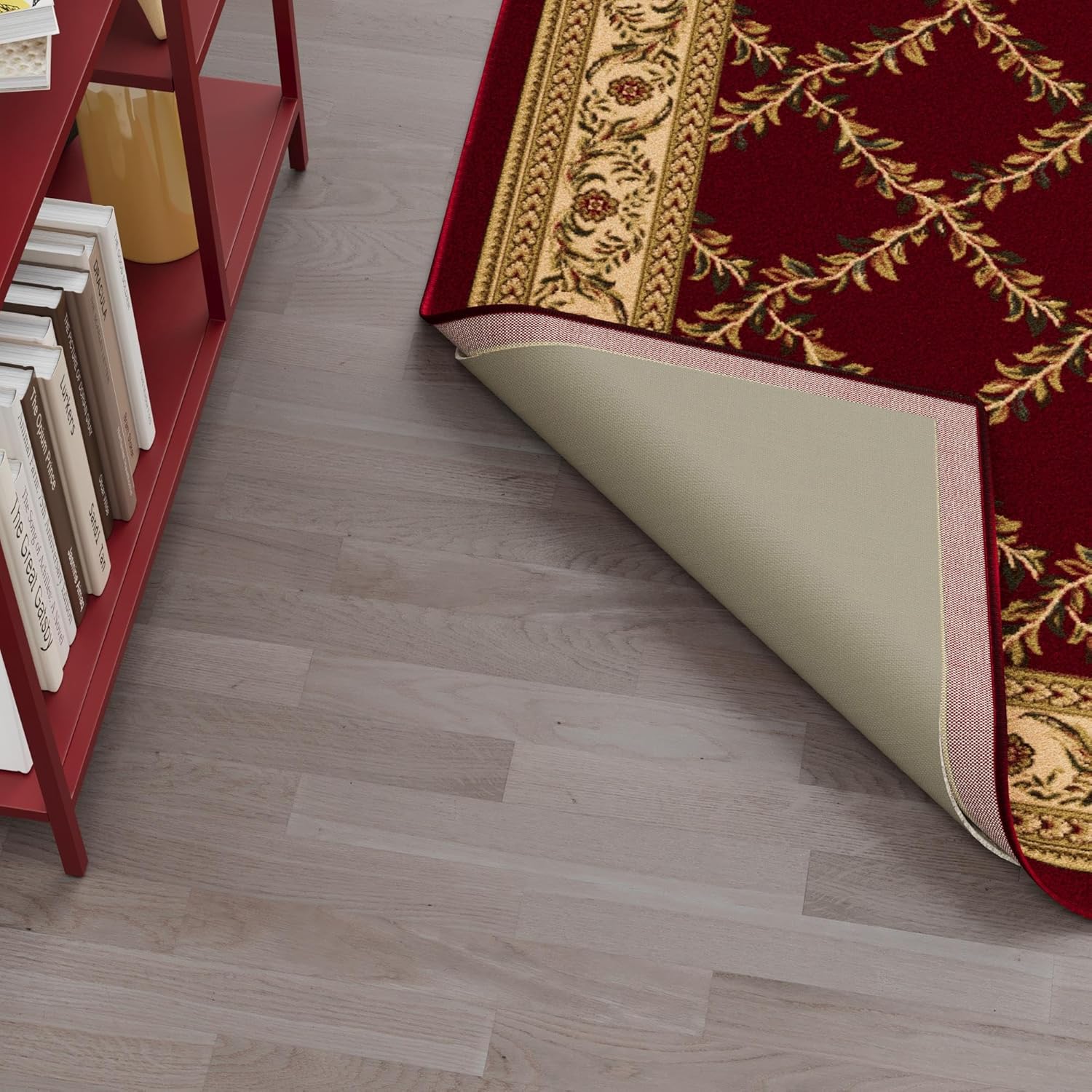 Ottomanson Almohadilla antideslizante para alfombra con agarre de 2 pies 6 pulgadas x 13 pies 11 pulgadas de grosor, protección para cualquier