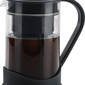 BonJour Cafetera fría de 50.7 onzas, color negro BonJour Cafetera fría de 50.7 onzas, color negro
