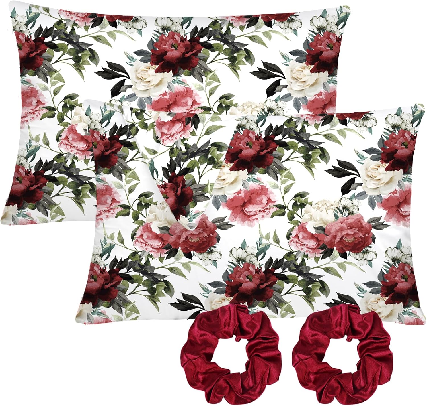 Funda de almohada de satén más suave que las fundas de almohada de seda, fundas de almohada Brezoo tamaño estándar, refrescantes, sueño de belleza,