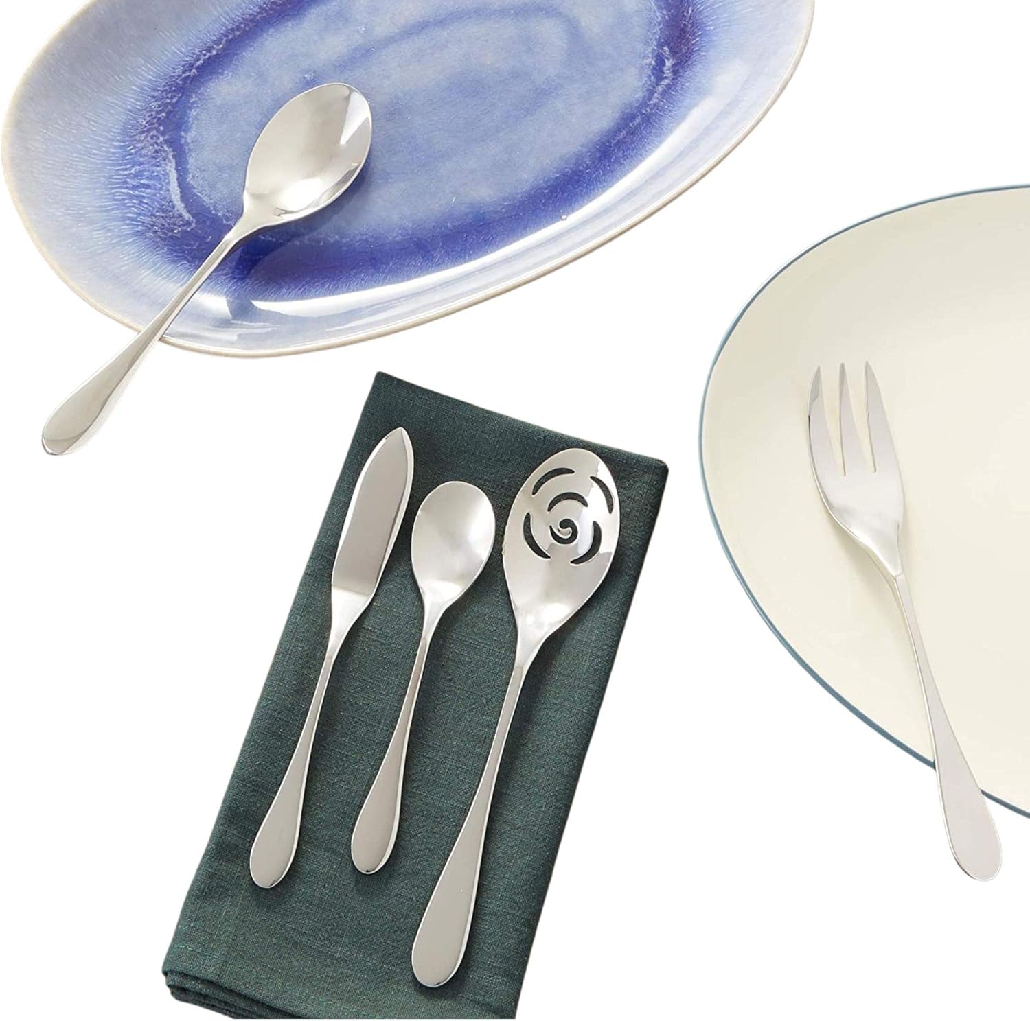 Knork Original 180 Matte Juego de 5 piezas para servir