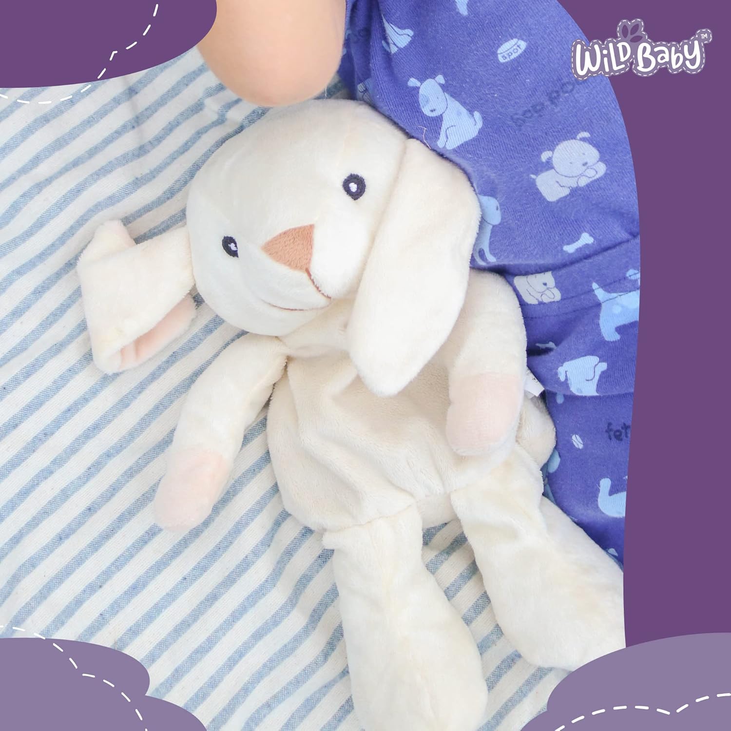 Conejo de Pascua de peluche, conejo de peluche para microondas con aromaterapia para bebés y niños, juguete de peluche de conejo de 10 pulgadas