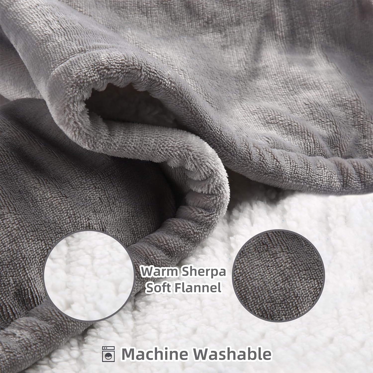 Manta eléctrica tamaño individual  Manta térmica individual de 62 x 84 pulgadas con 5 niveles de calefacción, manta térmica con protección contra