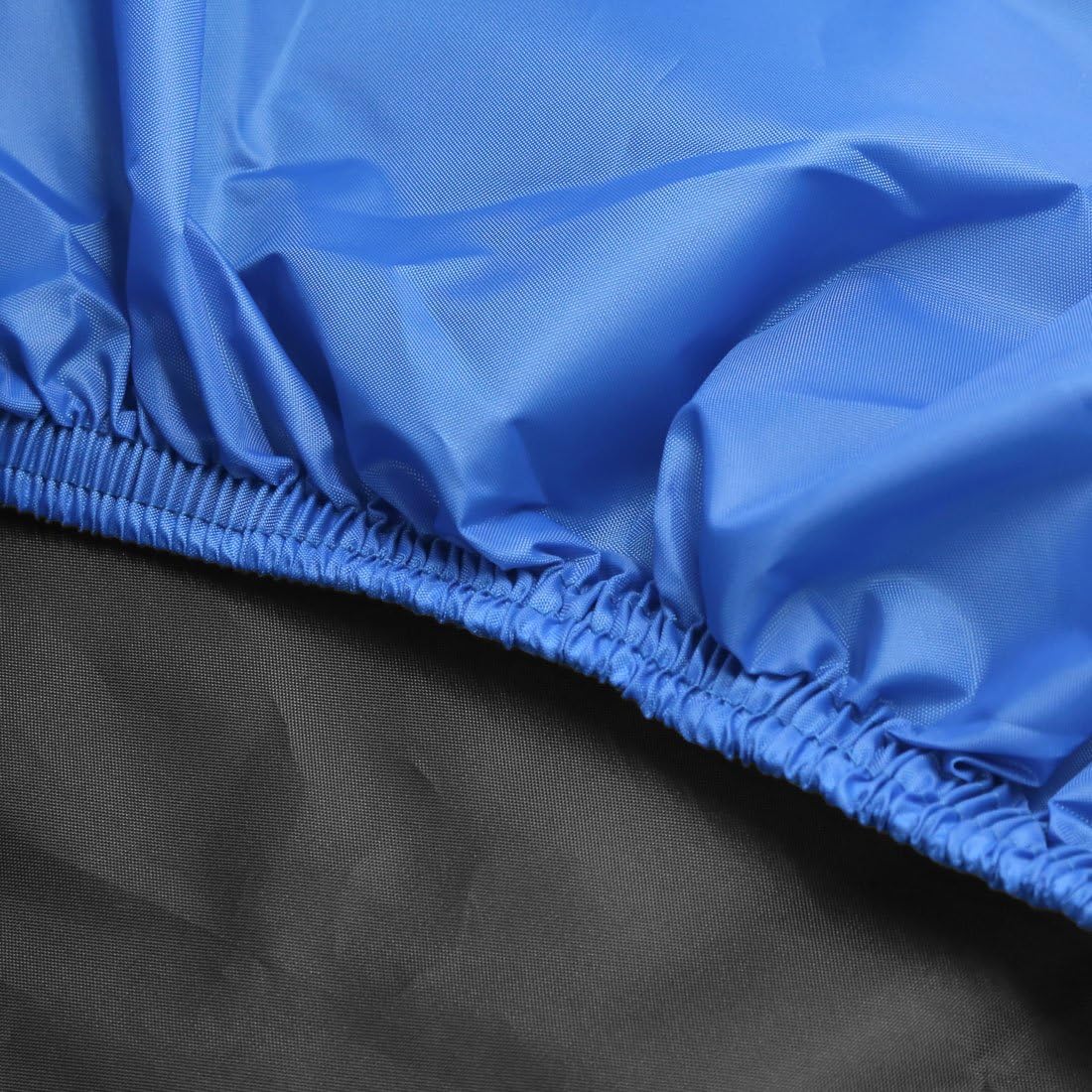 uxcell XXL 190T Protector de polvo de lluvia negro+azul Scooter motocicleta cubierta 104″ para Yamaha
