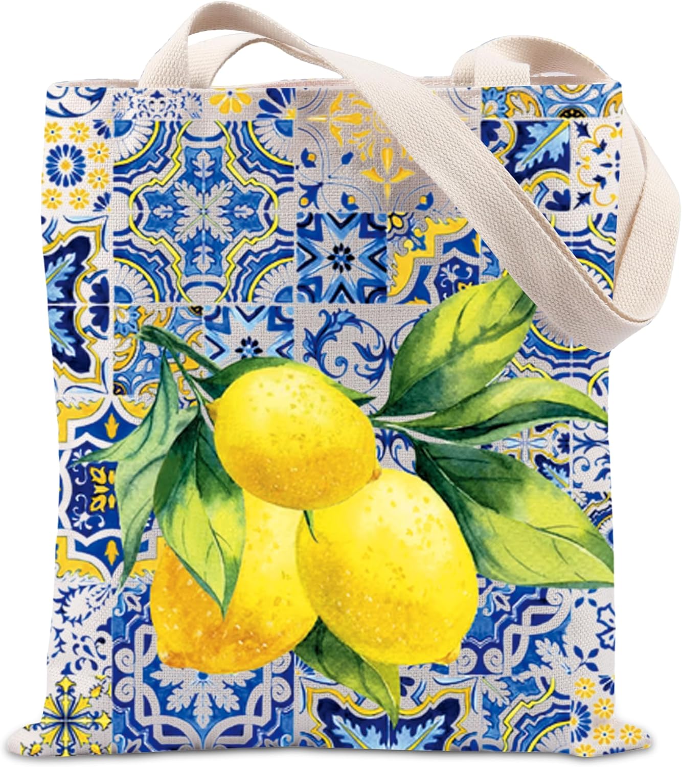 Islas Italianas Regalo Positano Delicioso Limones Italianos Fresco Tote Bag Southern Italy Travel Shopping Bag