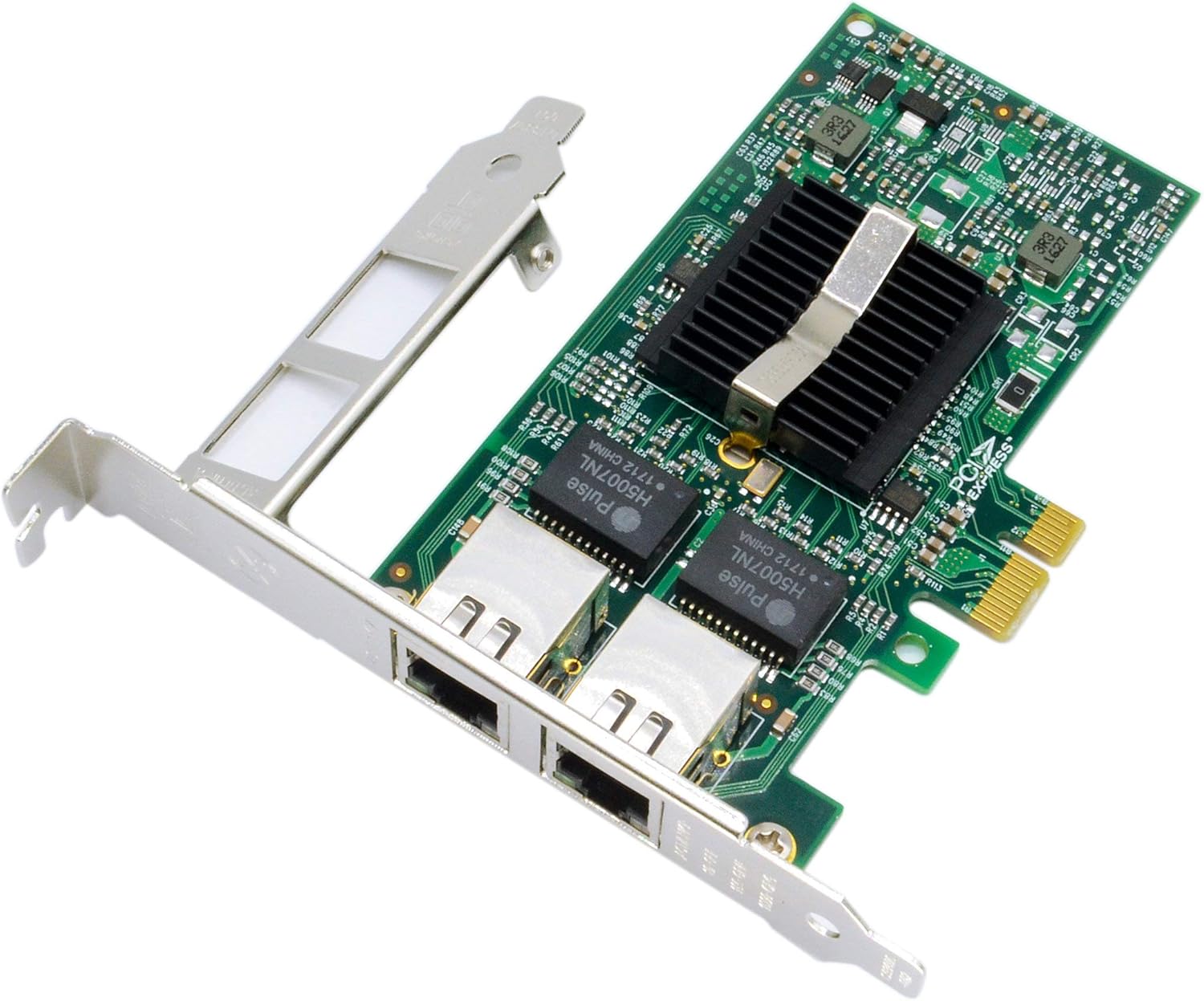 para Intel 82576 Chip E1G42ET 1.25G Gigabit PCI Express 2.0 X1 Ethernet Converged Network Adapter (NIC), puertos de cobre RJ45 duales