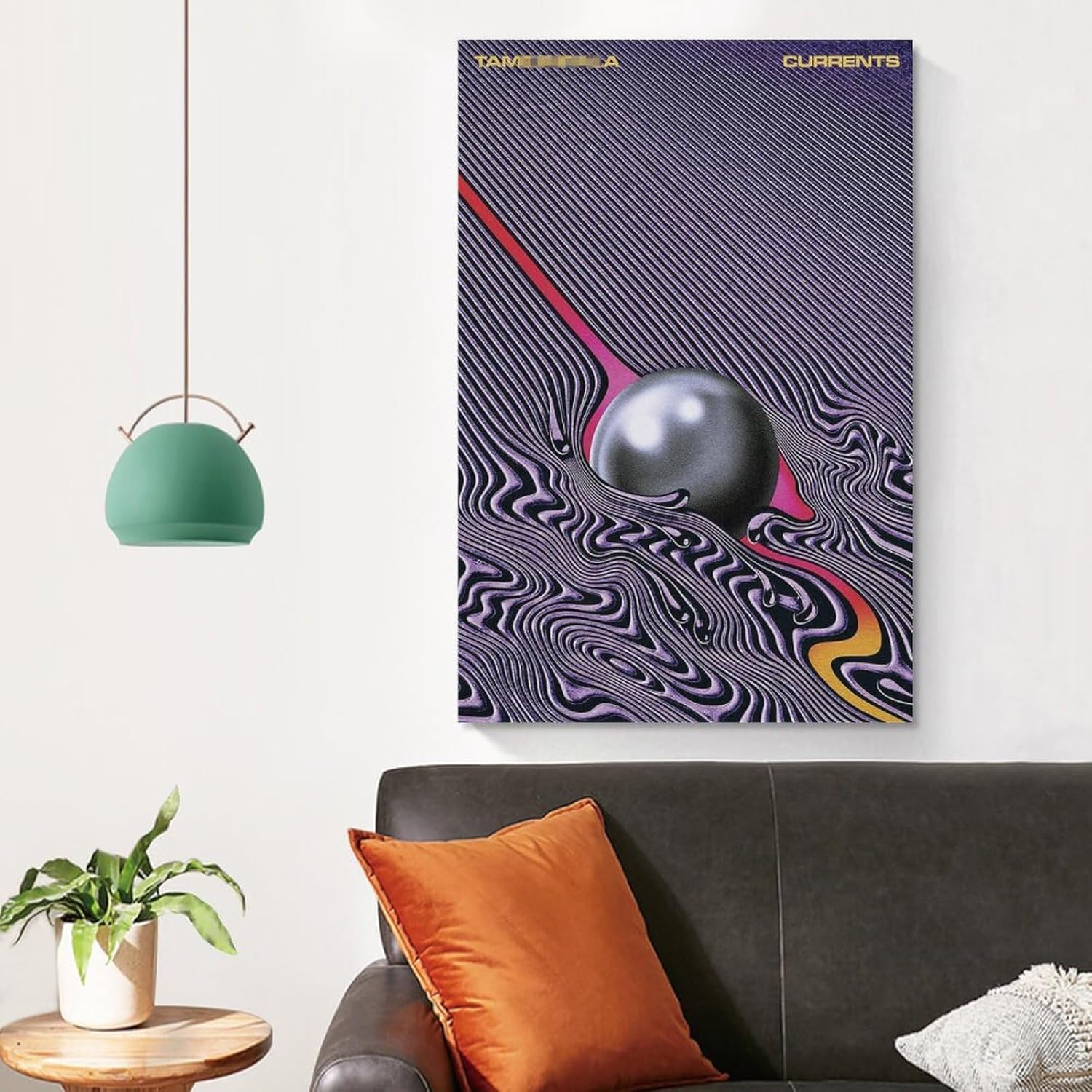 Khglxm Pósteres de cubierta de álbum de Impala de Tame Music Impala, impresiones artísticas de pared para decoración de pared, decoración de