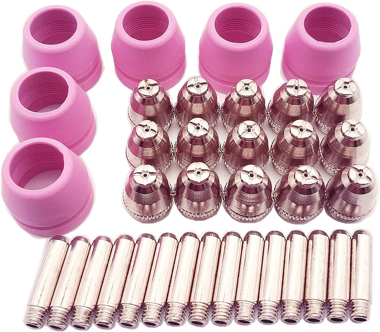 Donwind 36 piezas AG-60 SG-55 WSD-60 cortador de plasma boquillas de punta de antorcha de corte, accesorios consumibles