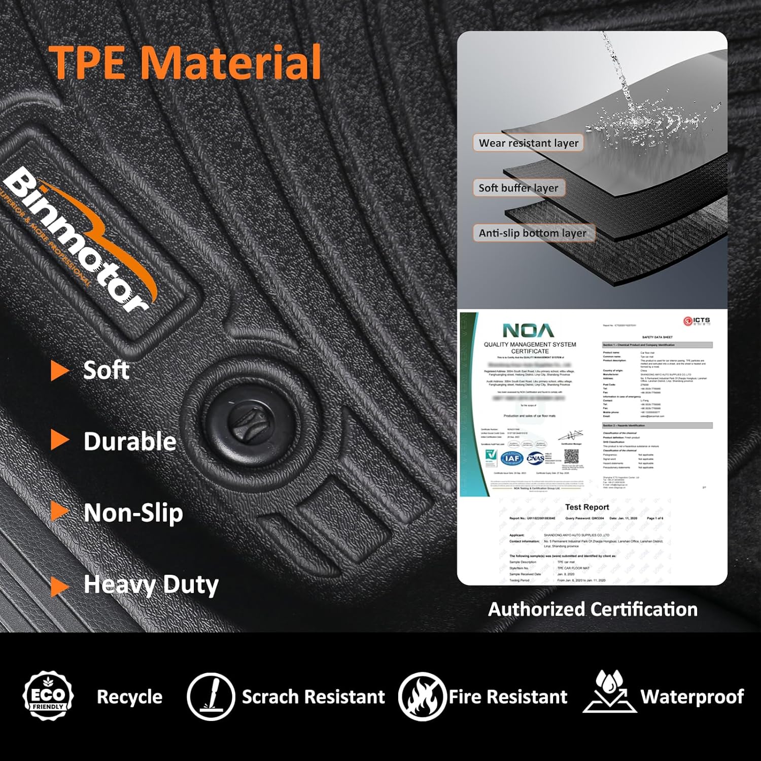 Juego de alfombrillas de carga para Mazda CX5 2022-2017, alfombrillas de piso para automóvil para Mazda CX 5, 2017-2022 Mazda CX-5 Tapete de carga,