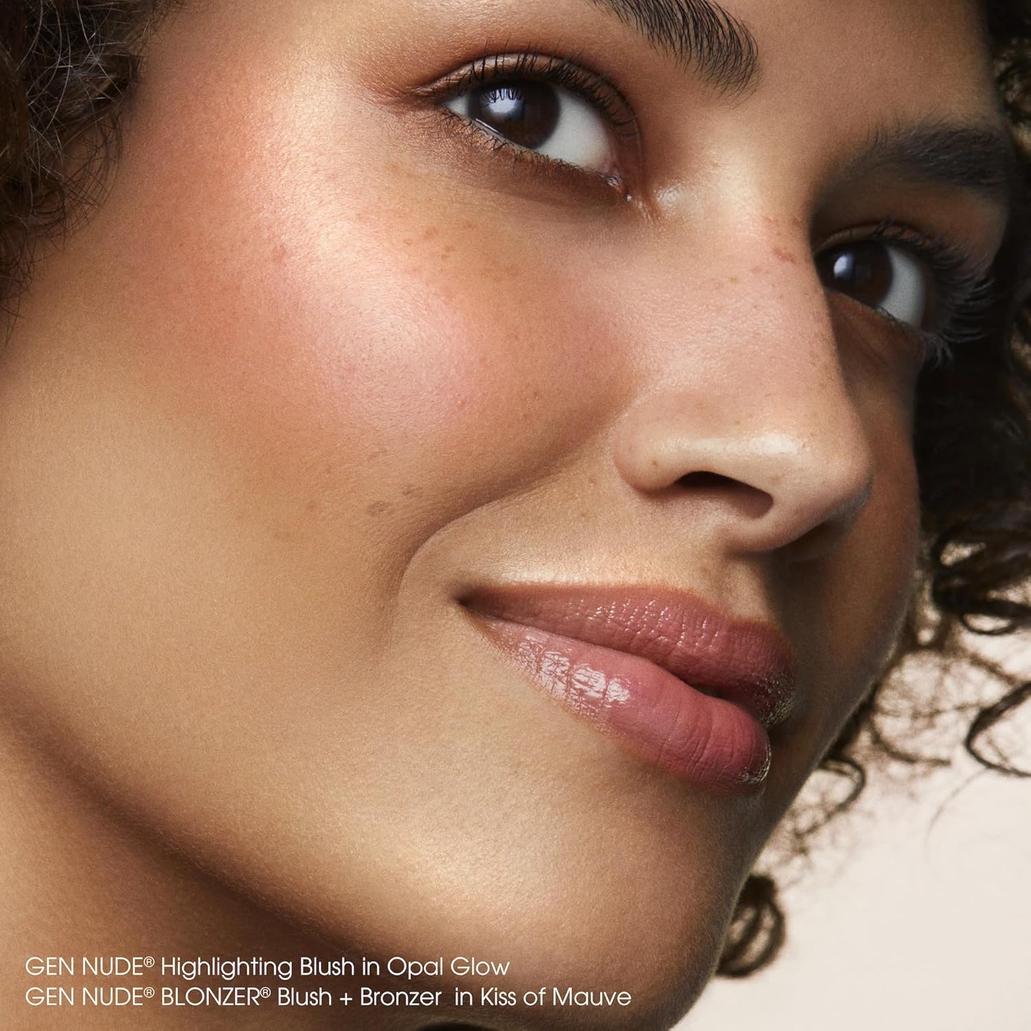 bareMinerals Gen Nude – Rubor resaltador híbrido 2 en 1 + resaltador, maquillaje sedoso mezclable, uso durante todo el día, sin talco, vegano