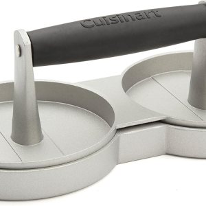 Cuisinart CSBP-100 – Prensa para hamburguesas (3 en 1), prensa doble torta Cuisinart CSBP-100 – Prensa para hamburguesas (3 en 1), prensa doble torta