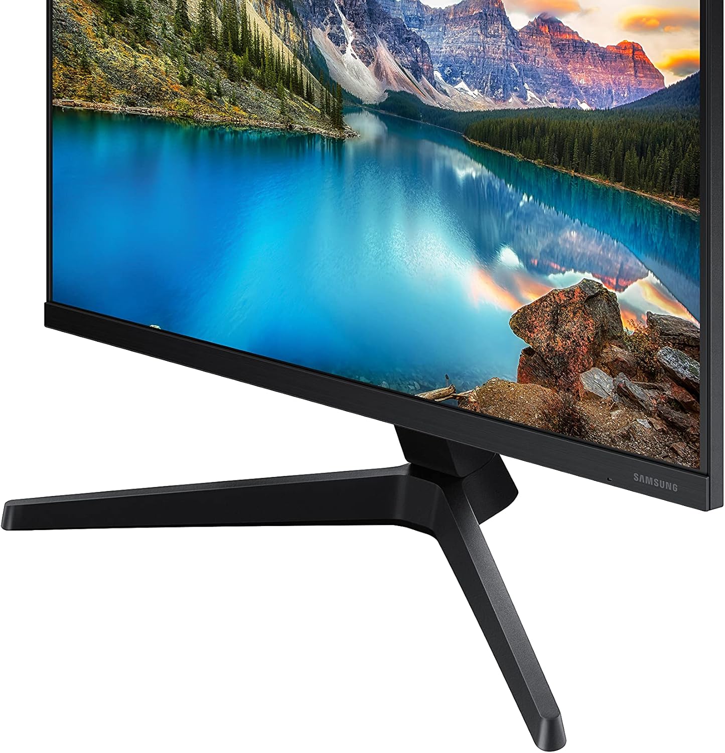SAMSUNG Monitor de computadora FHD 1080p serie T37F de 22 pulgadas, 75Hz, panel IPS, HDMI, puerto de pantalla, compatible con VESA, 3 años WRNTY