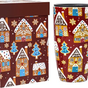 Topadorn Taza de café de cerámica para regalo con tapa de 17 onzas, taza de té alta de porcelana con asa para el hogar y la oficina, taza con diseño Topadorn Taza de café de cerámica para regalo con tapa de 17 onzas, taza de té alta de porcelana con asa para el hogar y la oficina, taza con diseño