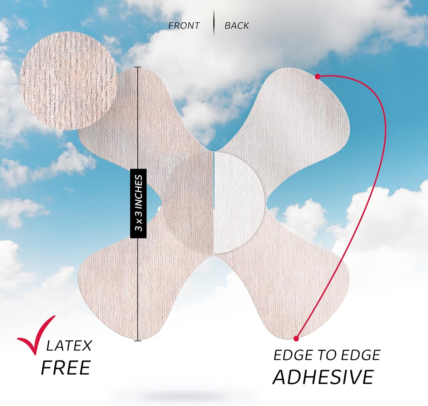Not Just A Patch Air X-Mini (20 unidades)  Fundas para sensores Dexcom G7, Libre 2 delgadas, fuertes y ligeras  Adhesión ultra larga de 14 días,